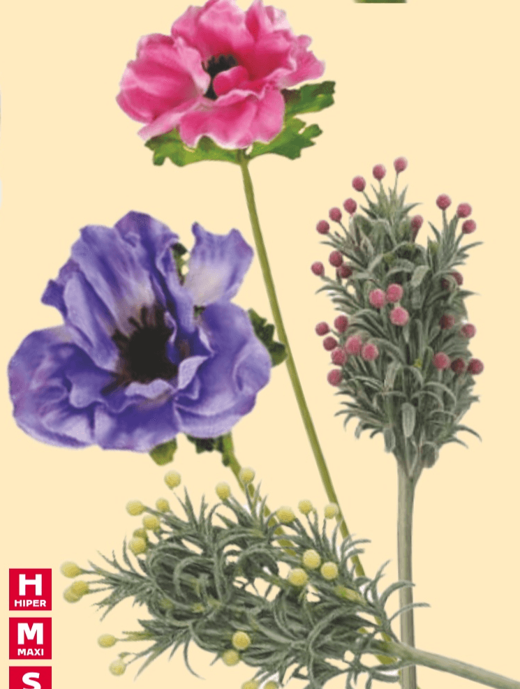 Dekorativno cvijeće 1 kom - Akcija u trgovini Tommy