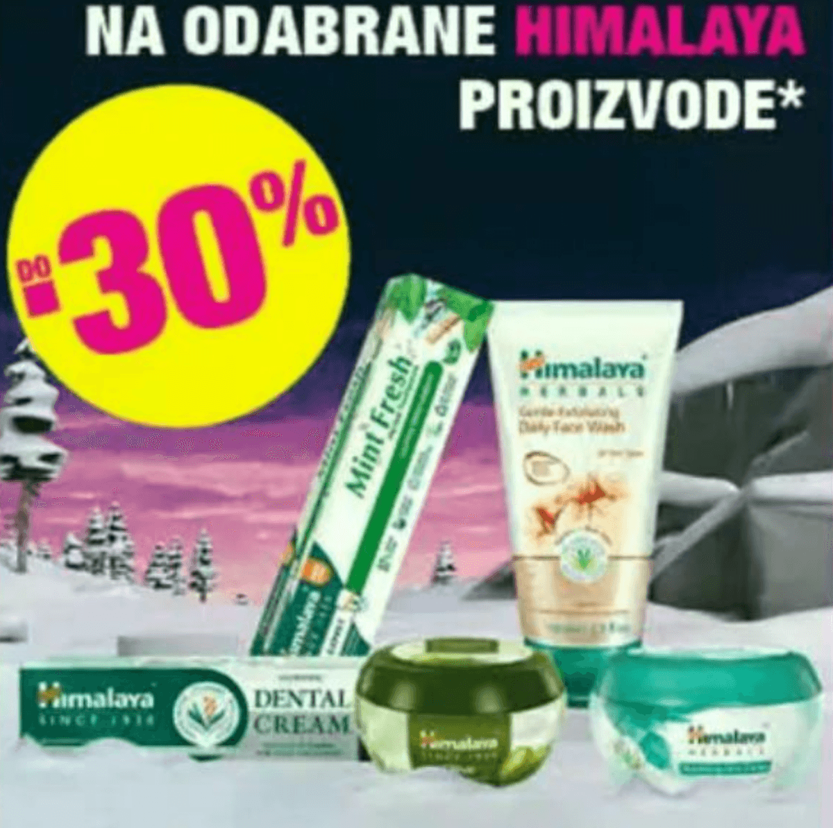 Odabrani Himalaya proizvodi - Akcija u trgovini Bipa