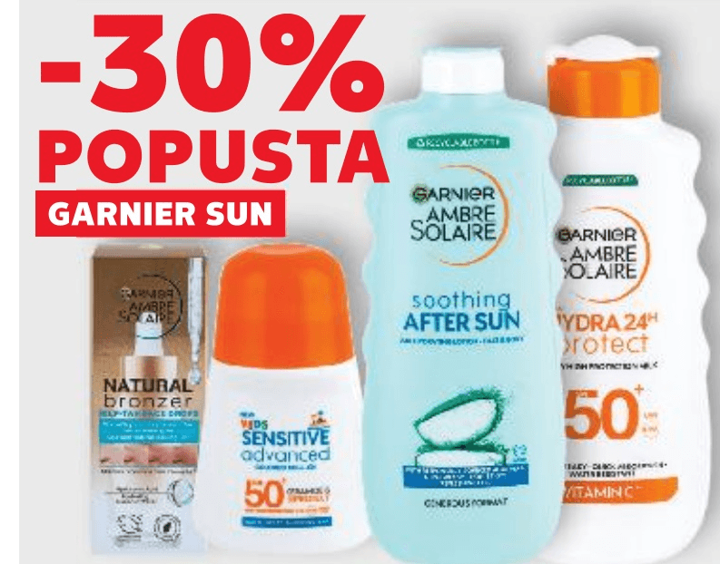 Garnier Sun - Akcija u trgovini Kaufland