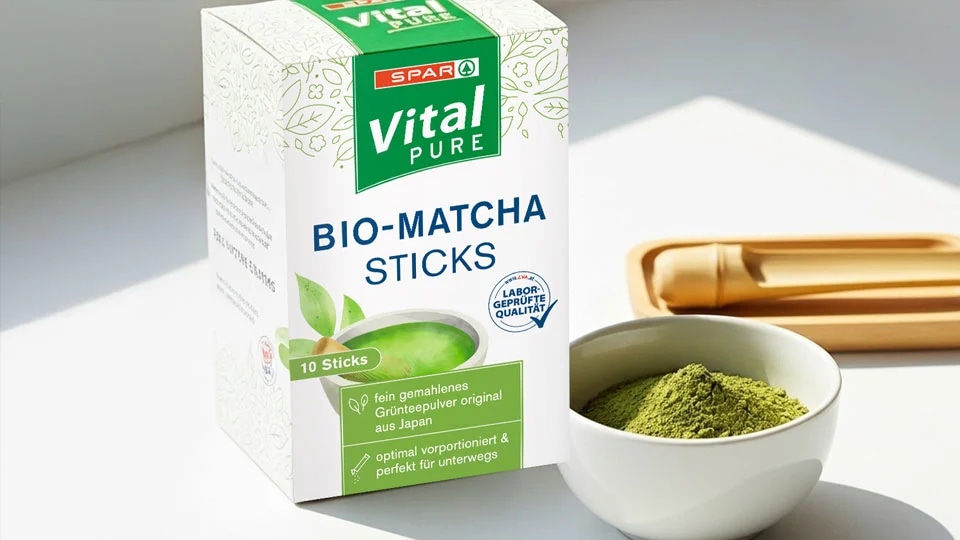SPAR Vital PURE Matcha Stick 10 kom - Akcija u trgovini Spar