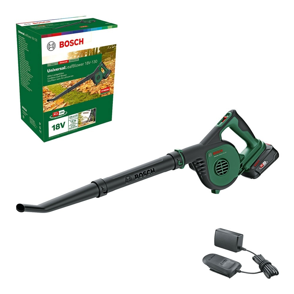 Aku puhač lišća 'Universal LeafBlower 18V-130' Bosch - Akcija u trgovini Bauhaus