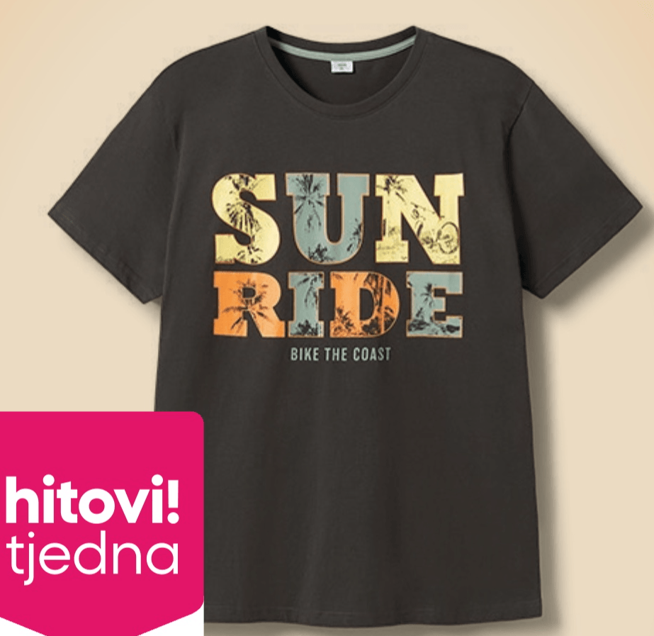 Muška majica kratkih rukava - Akcija u trgovini Pepco