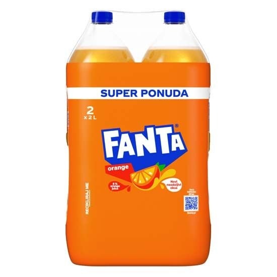 Coca-Cola ili Fanta Napitak gazirani bezalkoholni 2x2 L Coca-Cola, Fanta - Akcija u trgovini Kaufland
