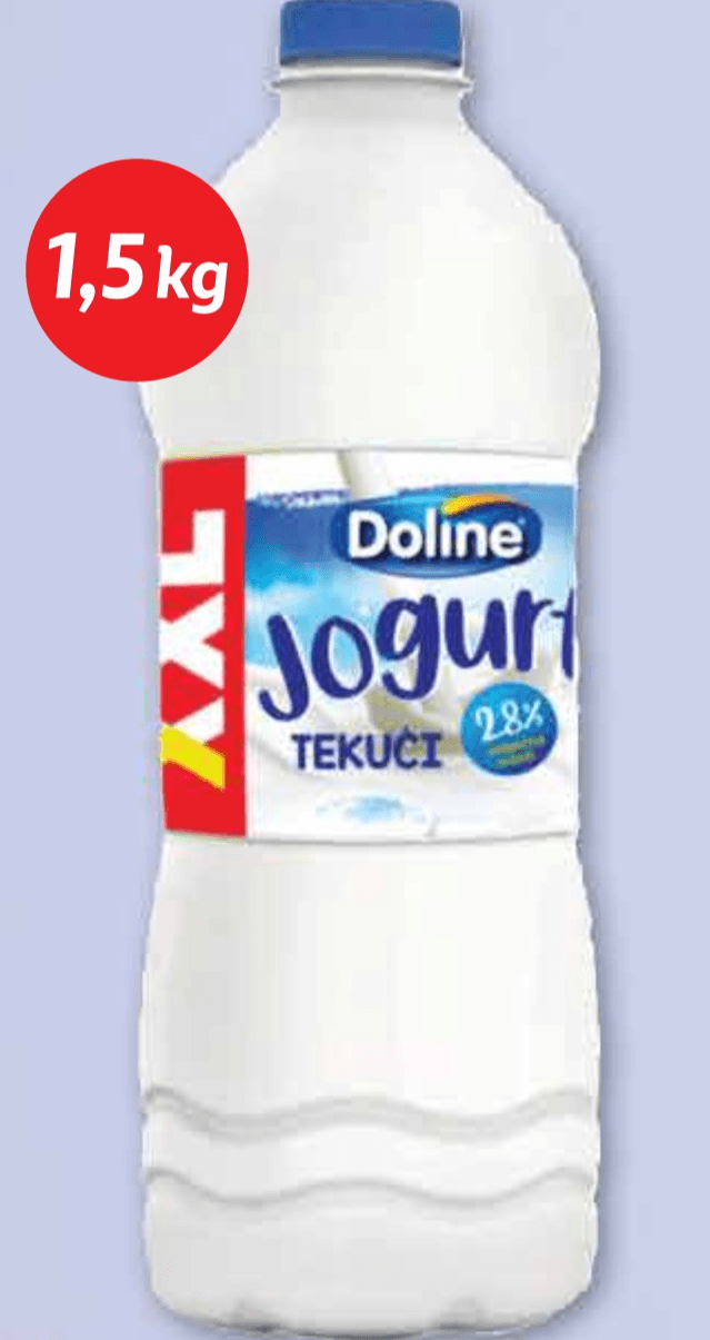 Doline Tekući jogurt 1,5 kg - Akcija u trgovini Plodine