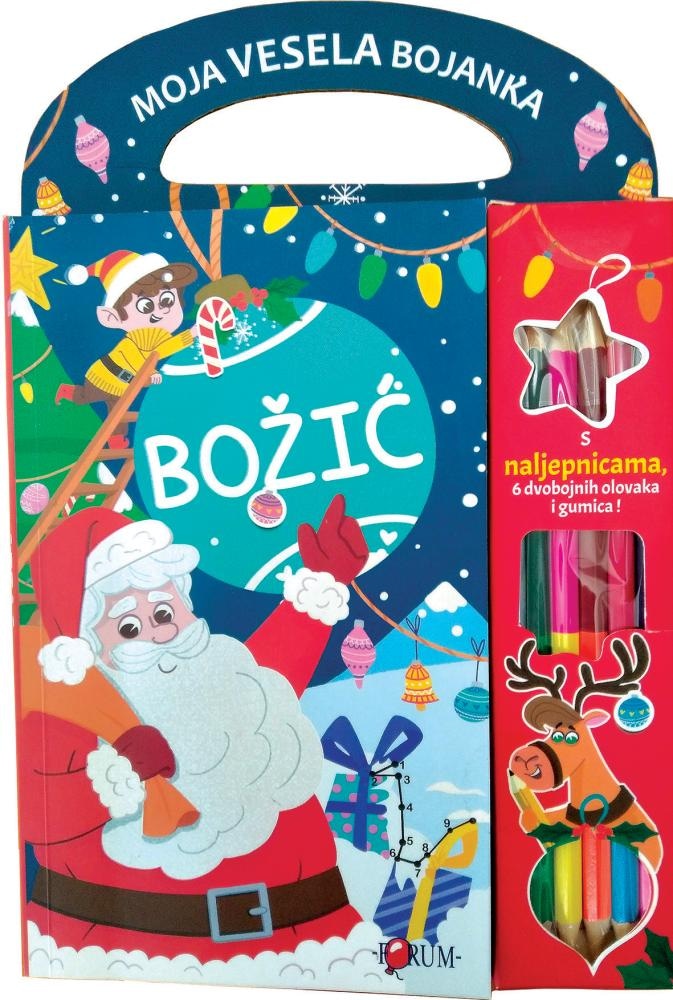 Forum Moja vesela bojanka Božić 1 kom. - Akcija u trgovini Dm