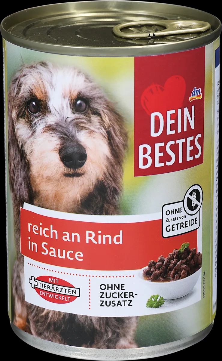 Dein Bestes hrana za pse komadići govedine u umaku 400 g - Akcija u trgovini Dm