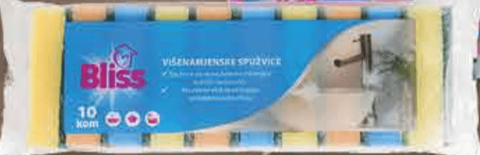 Bliss Spužvice, spužvaste krpe i inox žice - Akcija u trgovini Plodine