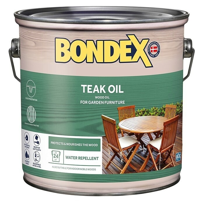Ulje za zaštitu drva 'Teak Oil' 2,5 l BONDEX Akcija u trgovini Bauhaus