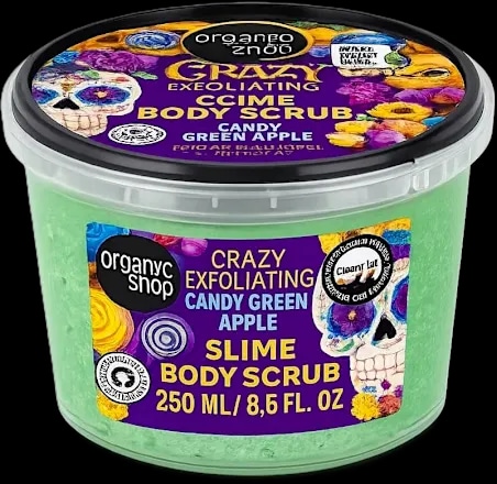 Organic Shop piling za tijelo Crazy Exfoliating Slime 250 ml - Akcija u trgovini Dm