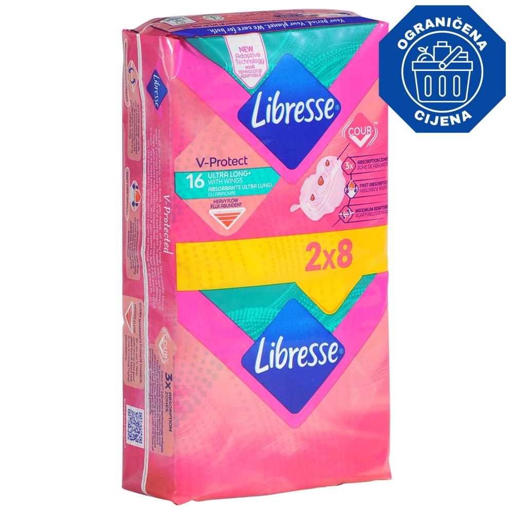 Higijenski ulošci Libresse super duo 16 kom - Akcija u trgovini KTC