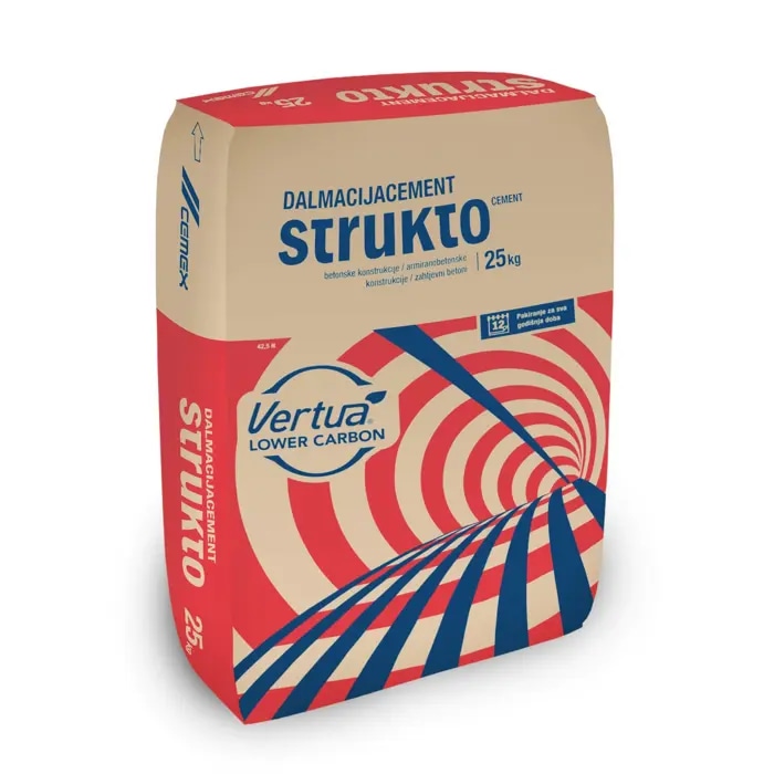 Cement Strukto 25 kg Akcija u trgovini Grama