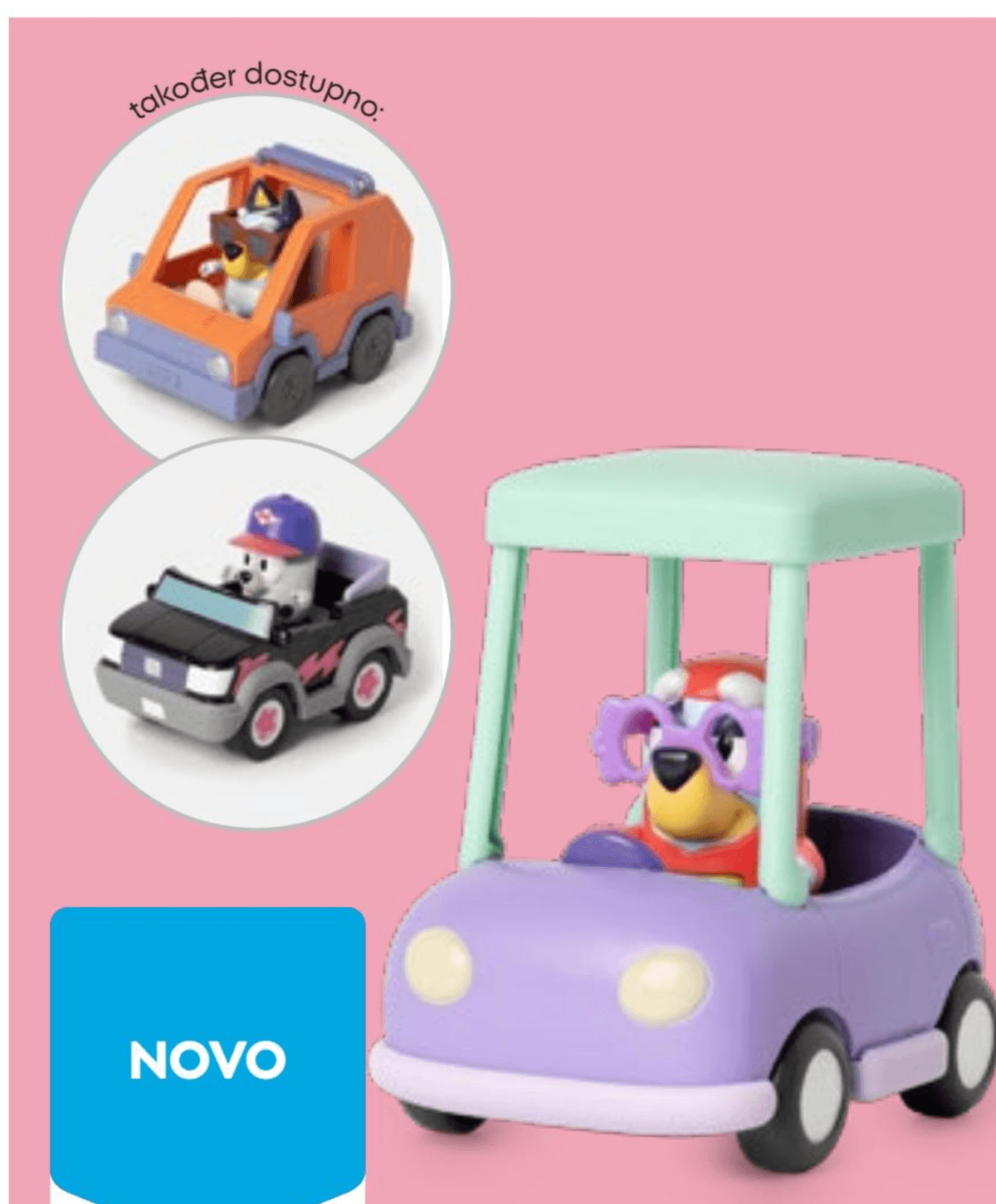 Vozilo Bluey s figuricom - Akcija u trgovini Pepco