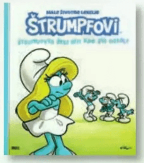 Štrumpfeta želi biti kao svi ostali Pierre Culliford - Akcija u trgovini VBZ