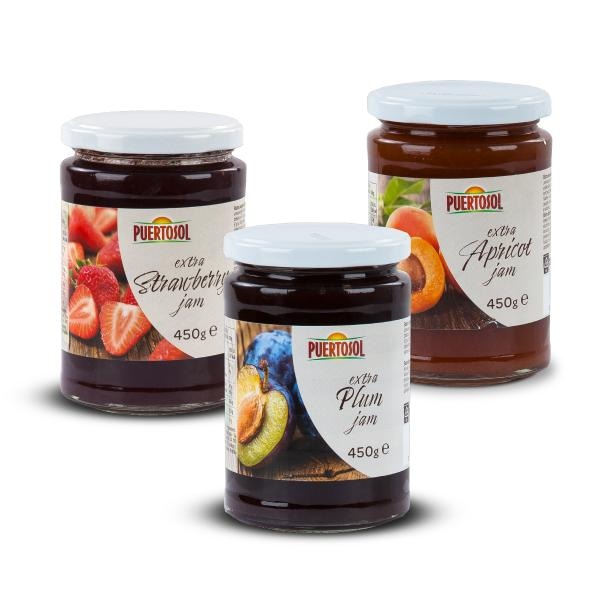 Extra džem 450 g PUERTOSOL - Akcija u trgovini Eurospin