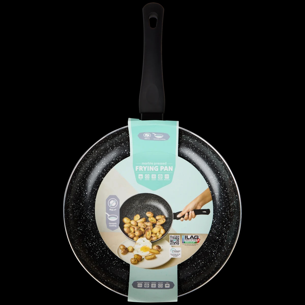 Ceramic Marble tava ili wok Ø 28 CM - Akcija u trgovini Action