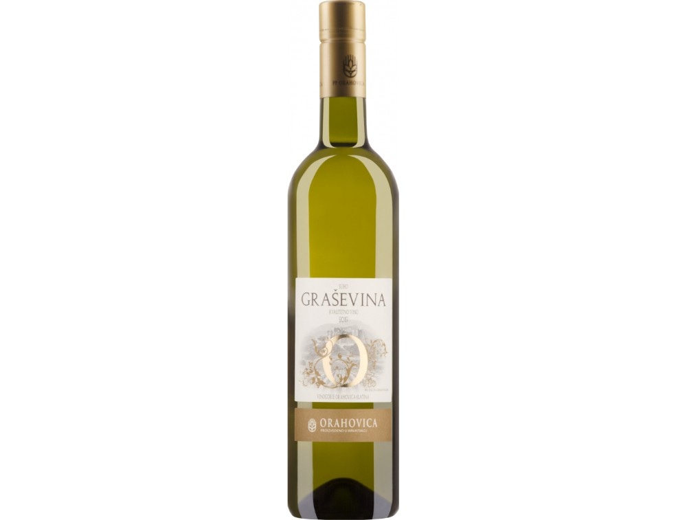 Orahovica Graševina vino bijelo 1 L Akcija u trgovini Tommy