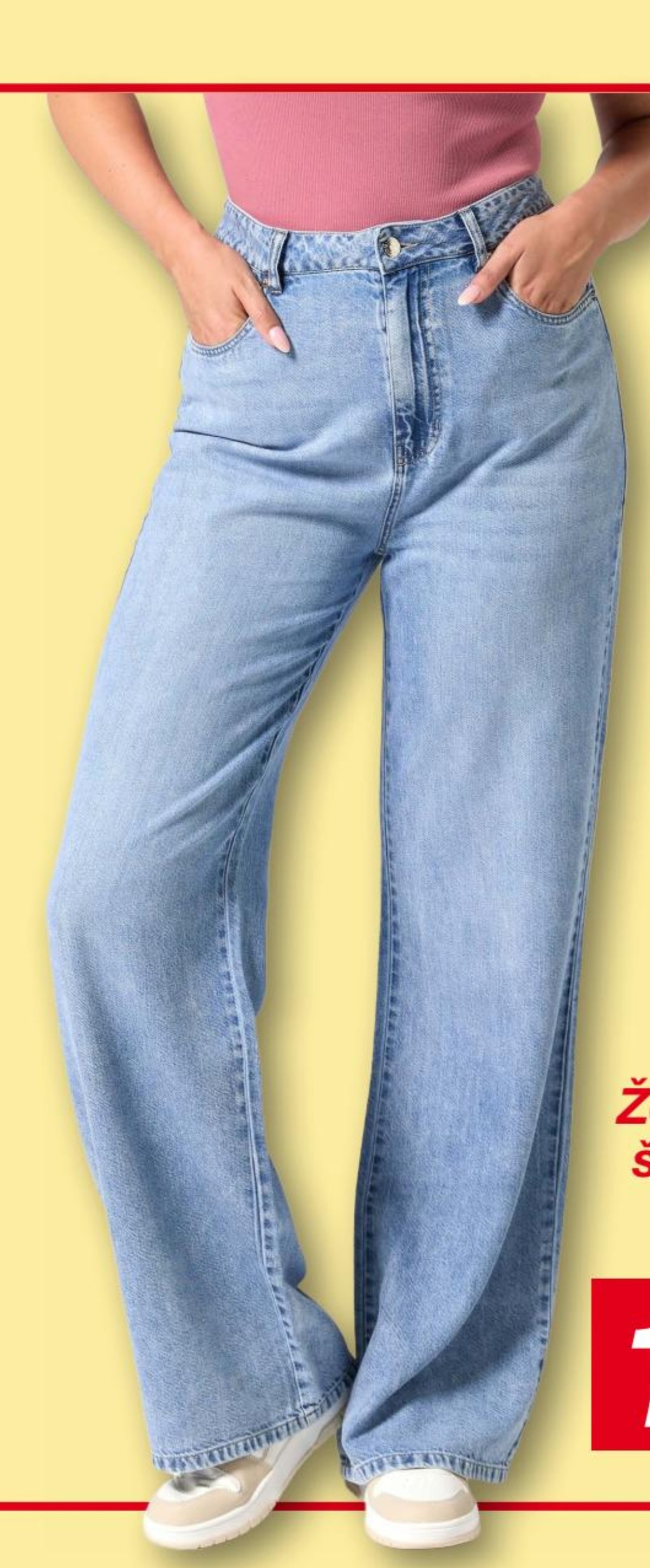 Ženske traperice vel. 36-46 - Akcija u trgovini Kik