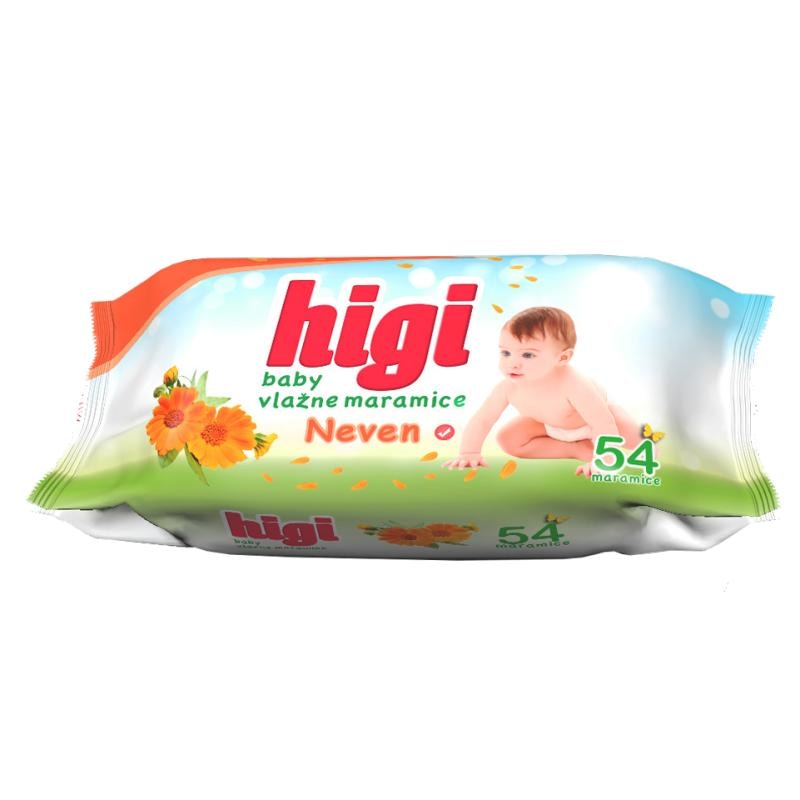 Higi Baby Vlažne maramice 72 kom - Akcija u trgovini Ribola