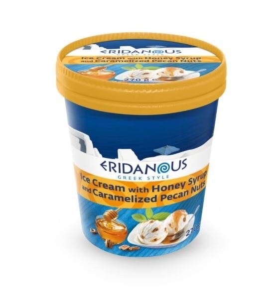 Eridanous Sladoled sa sirupom od meda i karameliziranih pekan oraha 450 ml Akcija u trgovini Lidl