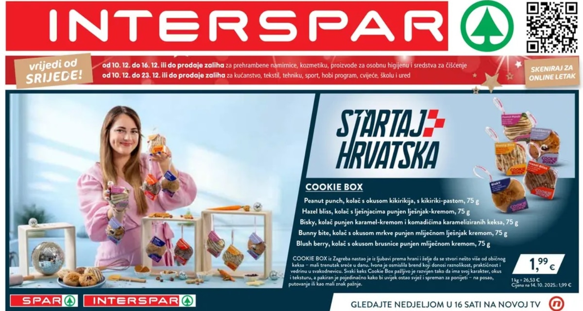 Interspar katalog Akcijska ponuda od 10.12. do 16.12.2025