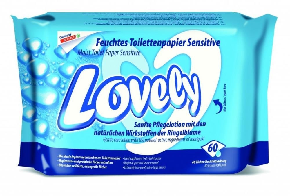 Lovely papirnate maramice u kutiji 60/1, 3 sloja Akcija u trgovini Spar