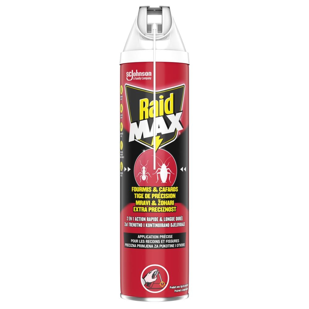 Sprej protiv mrava i žohara Raid 400ml - Akcija u trgovini KTC