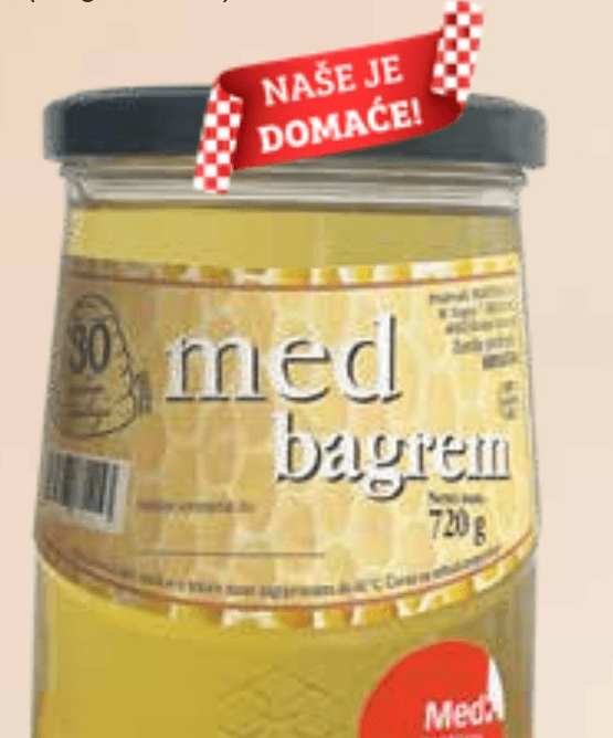 Med bagrem Marcom 720 g - Akcija u trgovini KTC