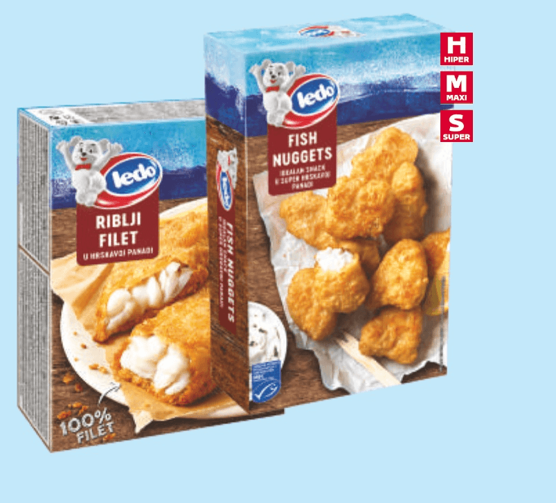 Ledo Riblji medaljoni ili filet 245 g ili 240 g - Akcija u trgovini Tommy