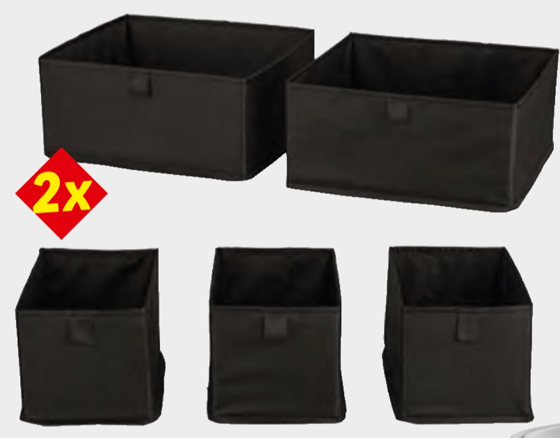 W5 Kutije za pohranjivanje Set - Akcija u trgovini Lidl