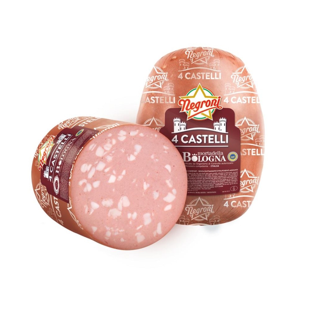 Negroni 4 Castelli mortadela Bologna 1 kg Akcija u trgovini Konzum