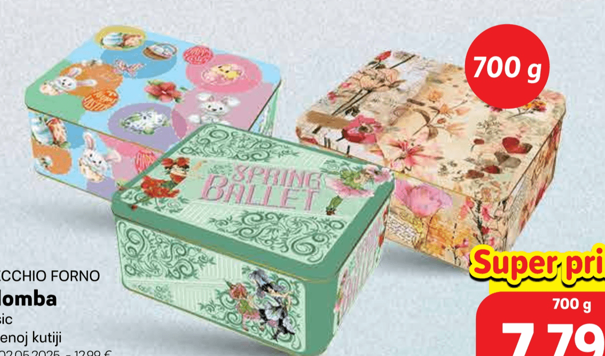 IL VECCHIO FORNO Colomba 700 g - Akcija u trgovini Plodine
