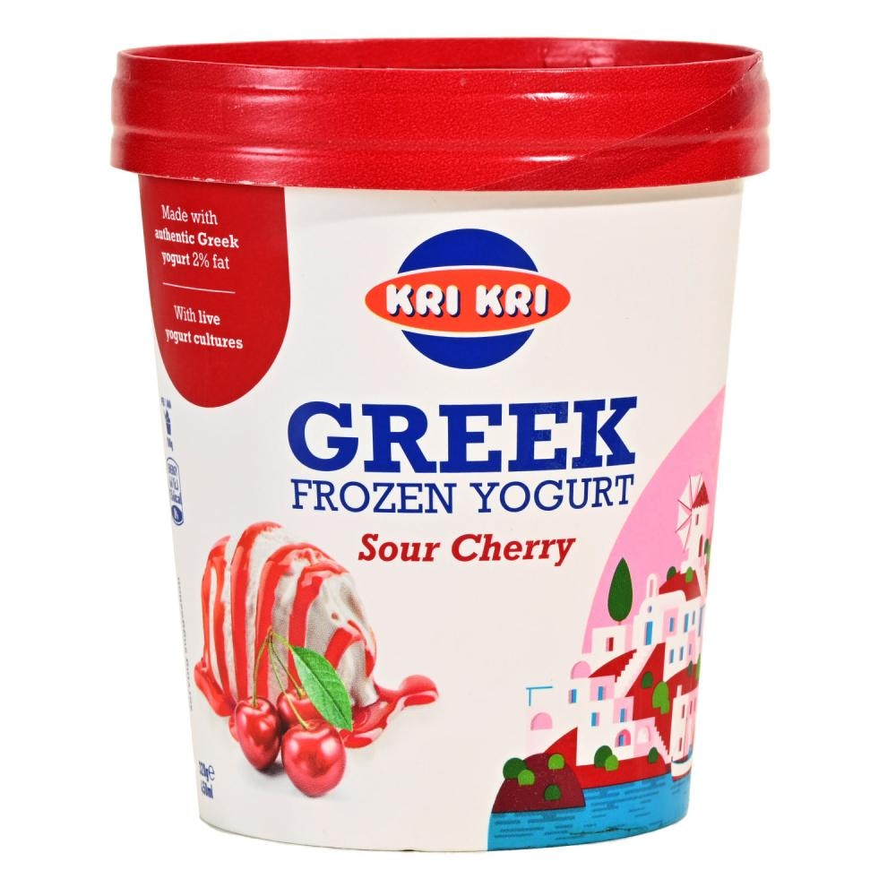 Sladoled grčki frozen yogurt 500ml KRI KRI - Akcija u trgovini Konzum