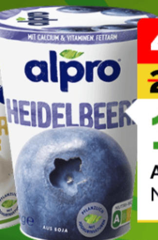 Alpro Borovnica 400g - Akcija u trgovini Žabac