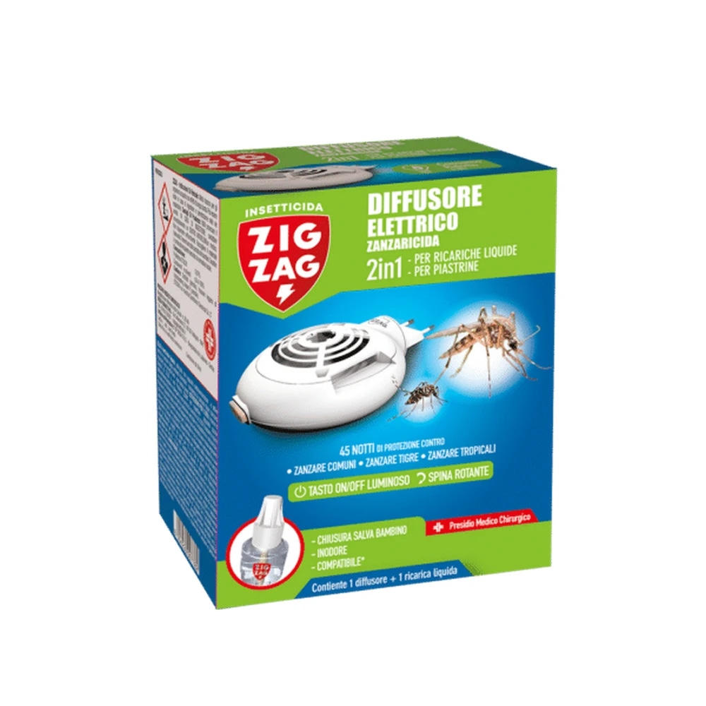 Zig Zag električni dispanzer + tekućina protiv komaraca 30 ml - Akcija u trgovini Trgovina Krk
