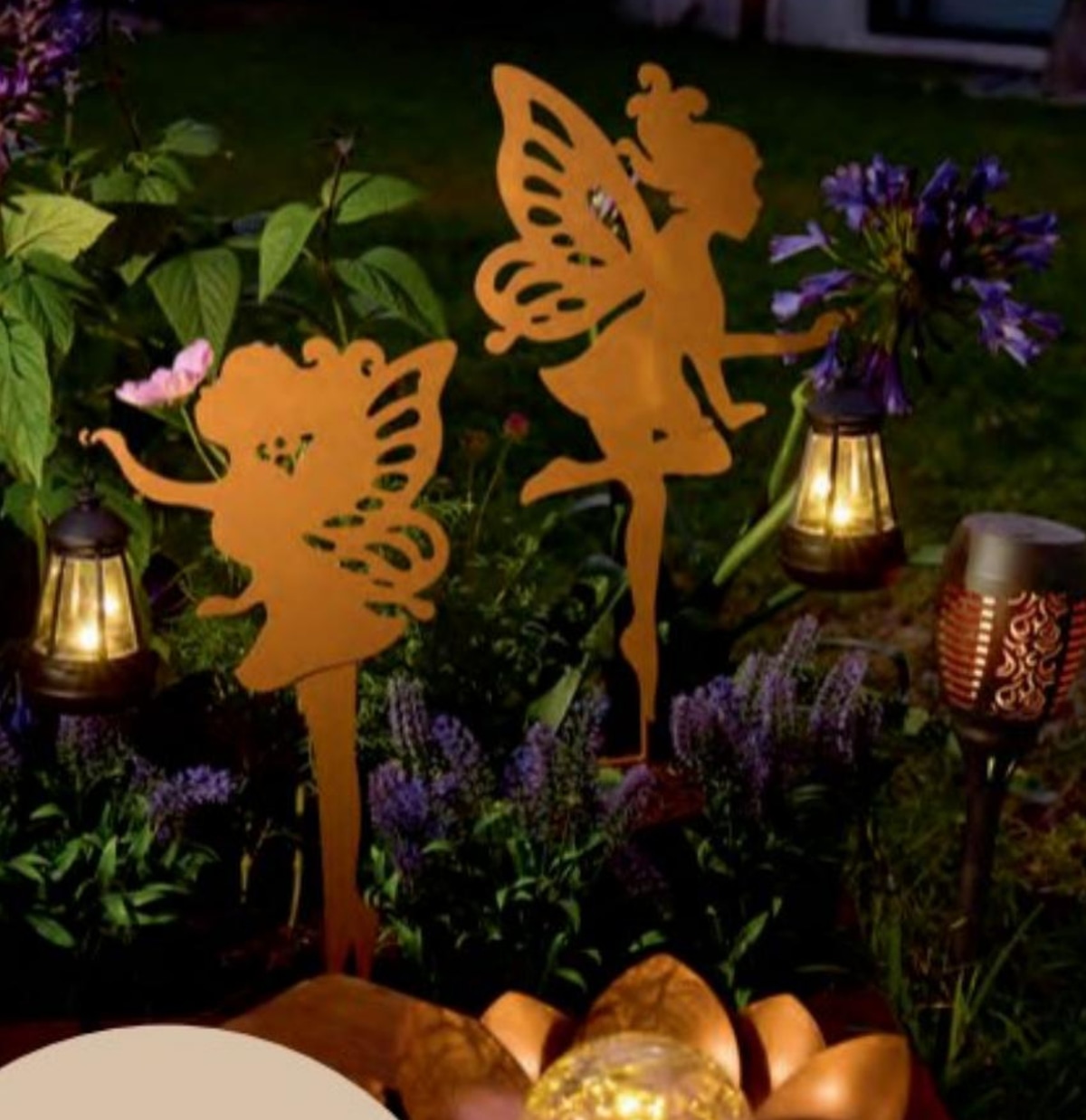 Solarna svjetiljka u obliku vile za vrt - Akcija u trgovini NKD