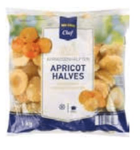 Metro Chef Polovice marelice 1 kg - Akcija u trgovini Metro