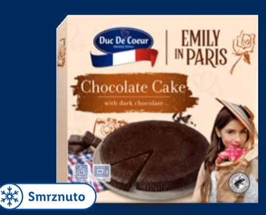 Čokoladna torta Duc De Coeur Emily in Paris 450 g - Akcija u trgovini Lidl