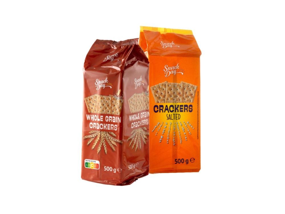 Snack Day Krekeri 500 g - Akcija u trgovini Lidl