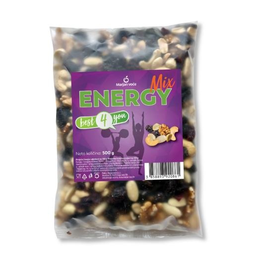 Marjan Voće Energy ili Student Mix 500 g - Akcija u trgovini Plodine