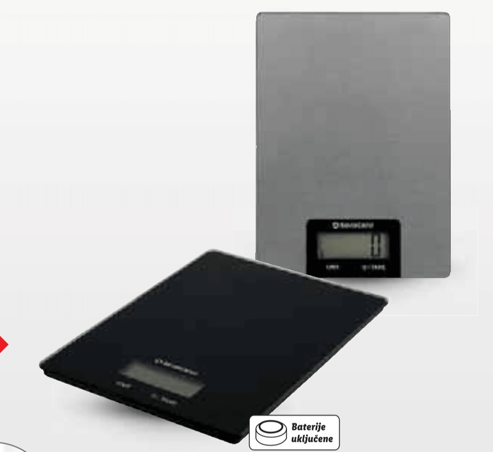 Silvercrest Digitalna kuhinjska vaga Komad - Akcija u trgovini Lidl