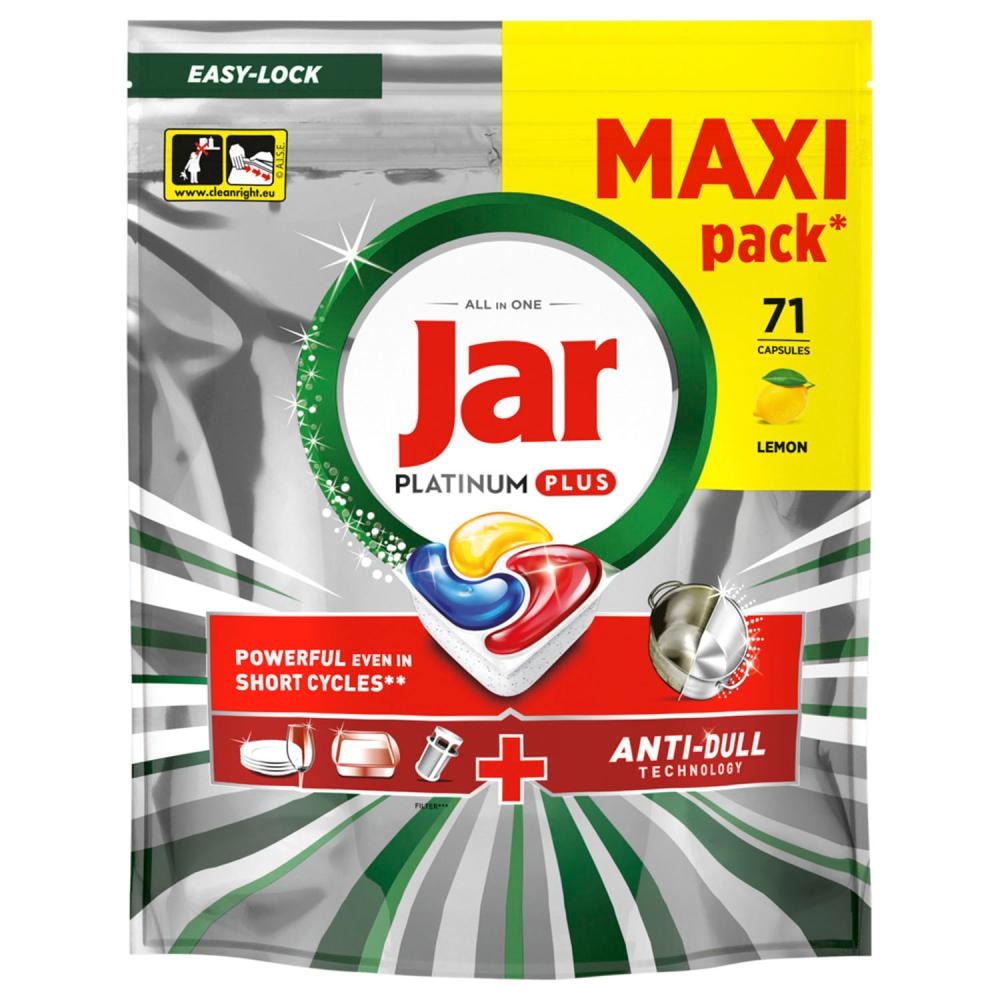 Jar Tablete za strojno pranje posuda Platinum Plus 71/1 - Akcija u trgovini Interspar
