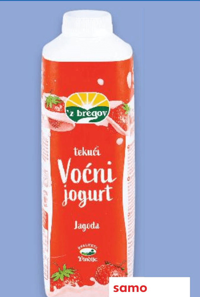 'Z bregov Voćni jogurti - Akcija u trgovini Kaufland