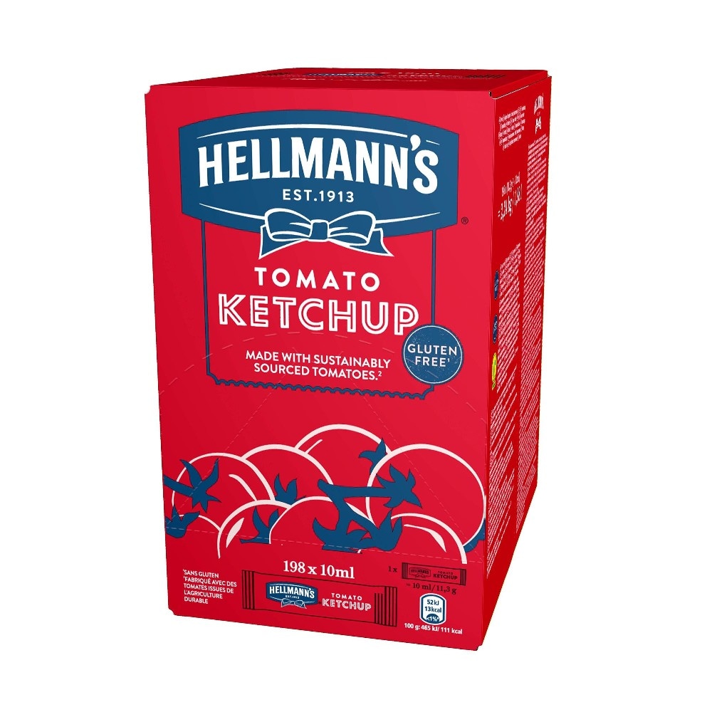 Hellmann's Mini Ketchup 10 ml x 198 - Akcija u trgovini Metro