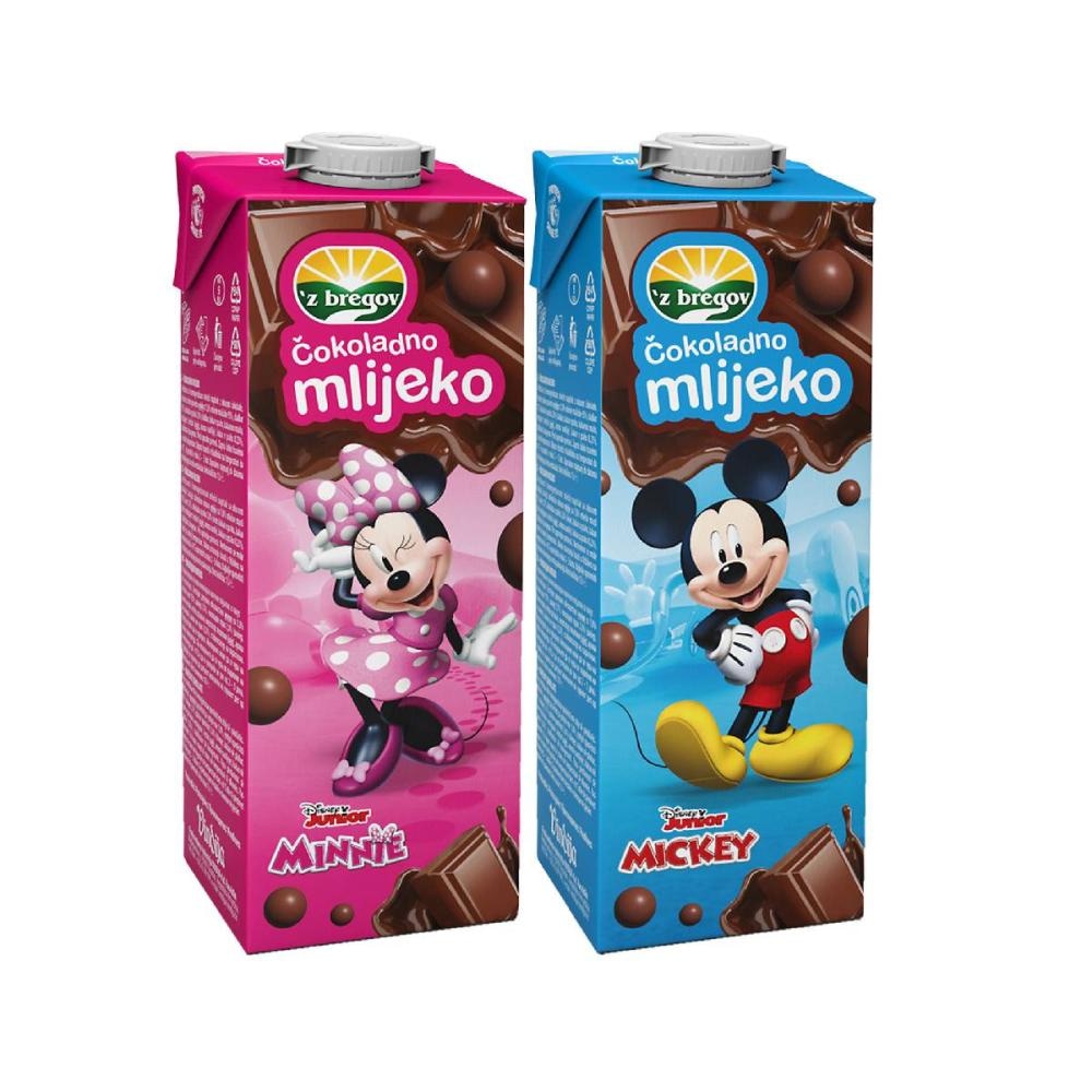 'Z bregov Čokoladno mlijeko 0.5 l - Akcija u trgovini Gavranović