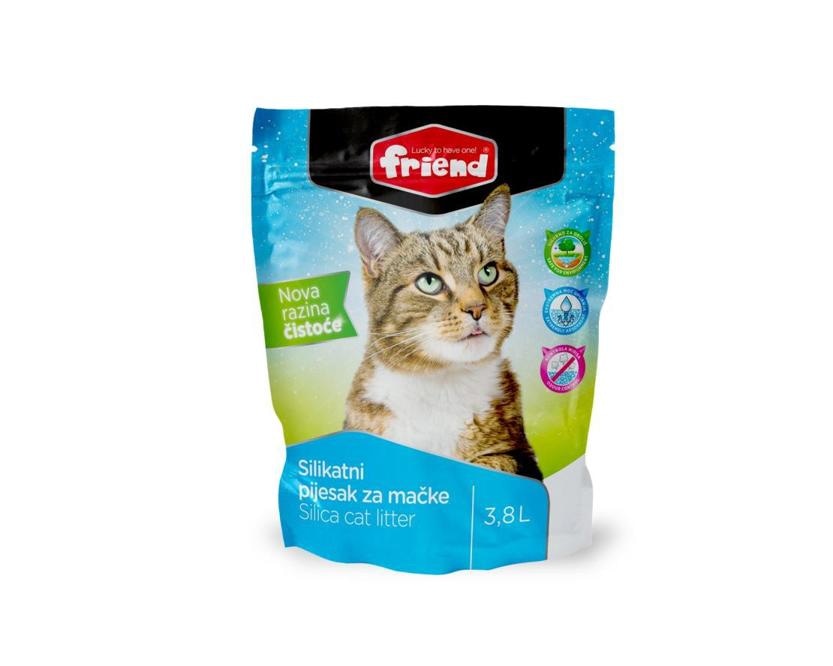 FRIEND Pijesak za mačke 5kg - Akcija u trgovini Konzum