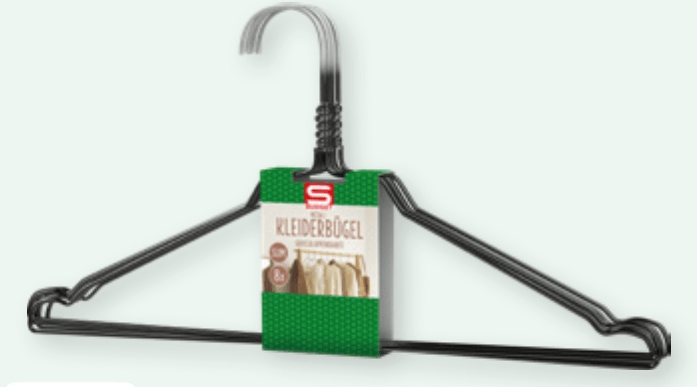 Set vješalica za odjeću S-Budget 8-dijelni set - Akcija u trgovini Spar