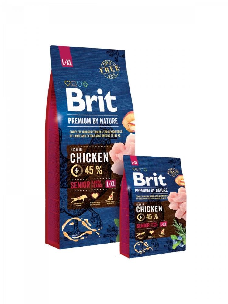 BRIT PREMIUM BY NATURE SENIOR L/XL 15 kg - Akcija u trgovini Zoo City