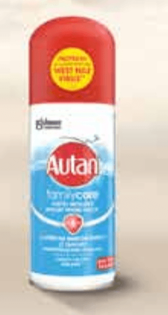 Autan sprej za zaštitu od insekata 100 ml - Akcija u trgovini Plodine