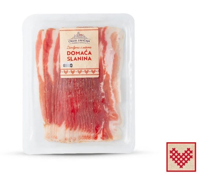OKUSI ZAVIČAJA Domaća dimljena slanina 150 g - Akcija u trgovini Lidl