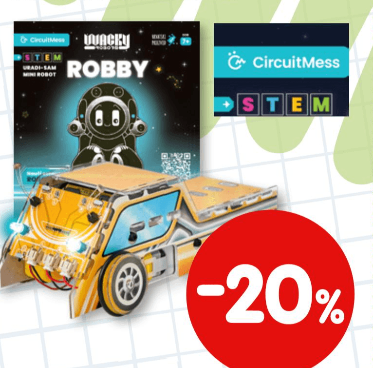 Robot za početnike Circuitmess - Akcija u trgovini Baby Center
